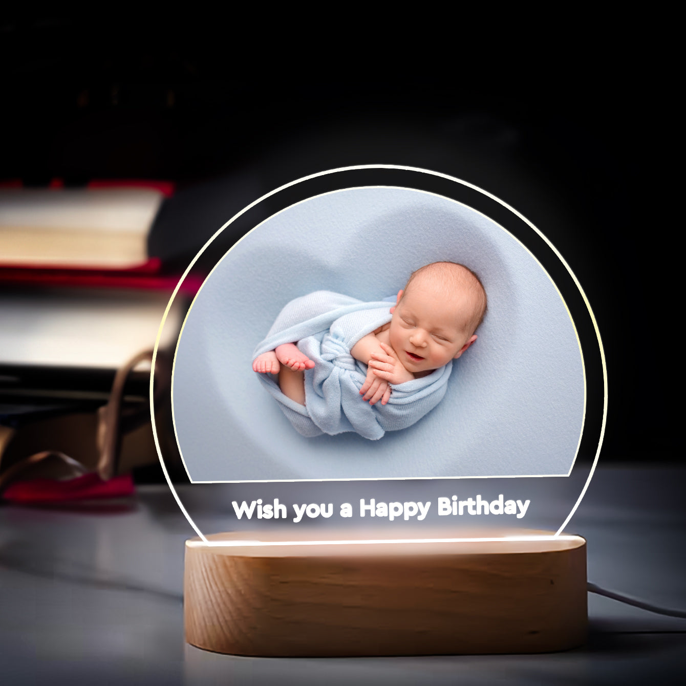 Personalized 3D Illusions Lamps - Shape-1