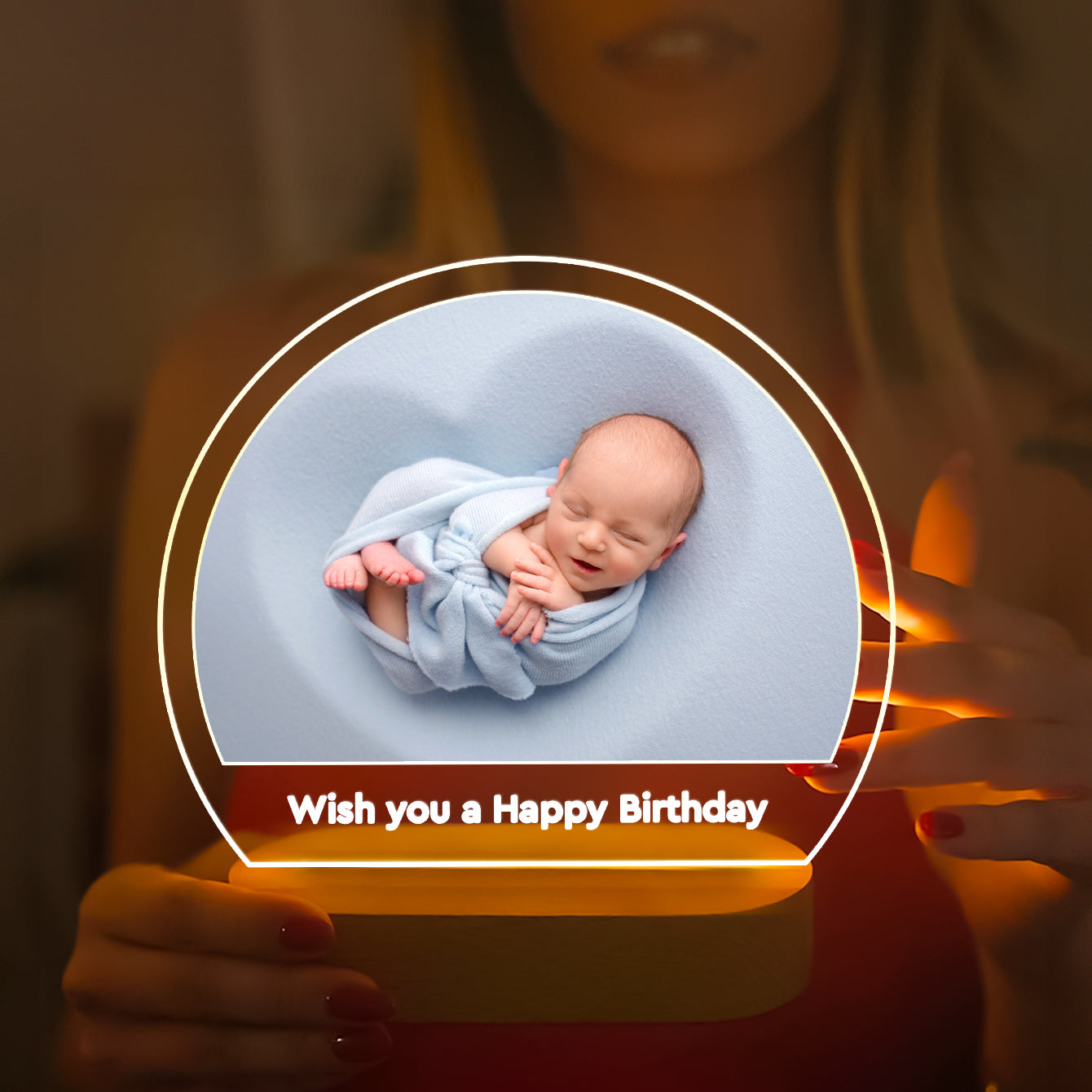 Personalized 3D Illusions Lamps - Shape-1