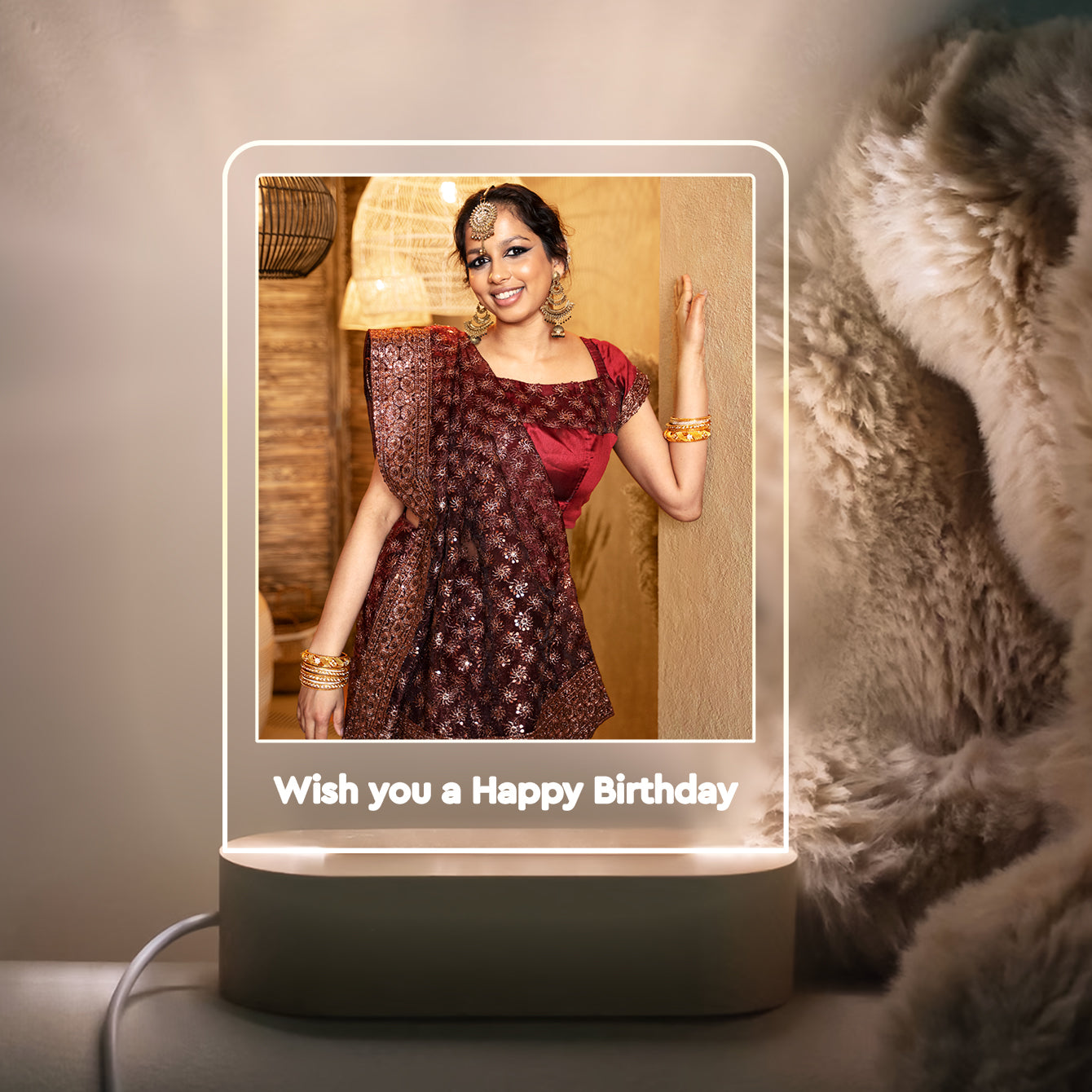 Personalized 3D Illusions Lamps - Shape-3