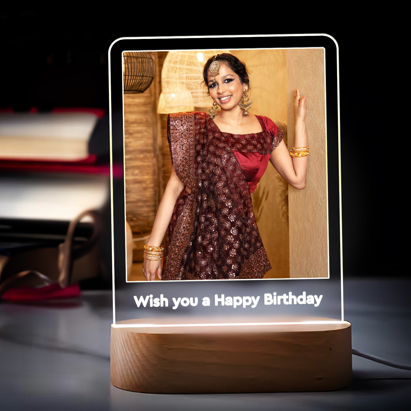 Personalized 3D Illusions Lamps - Shape-3