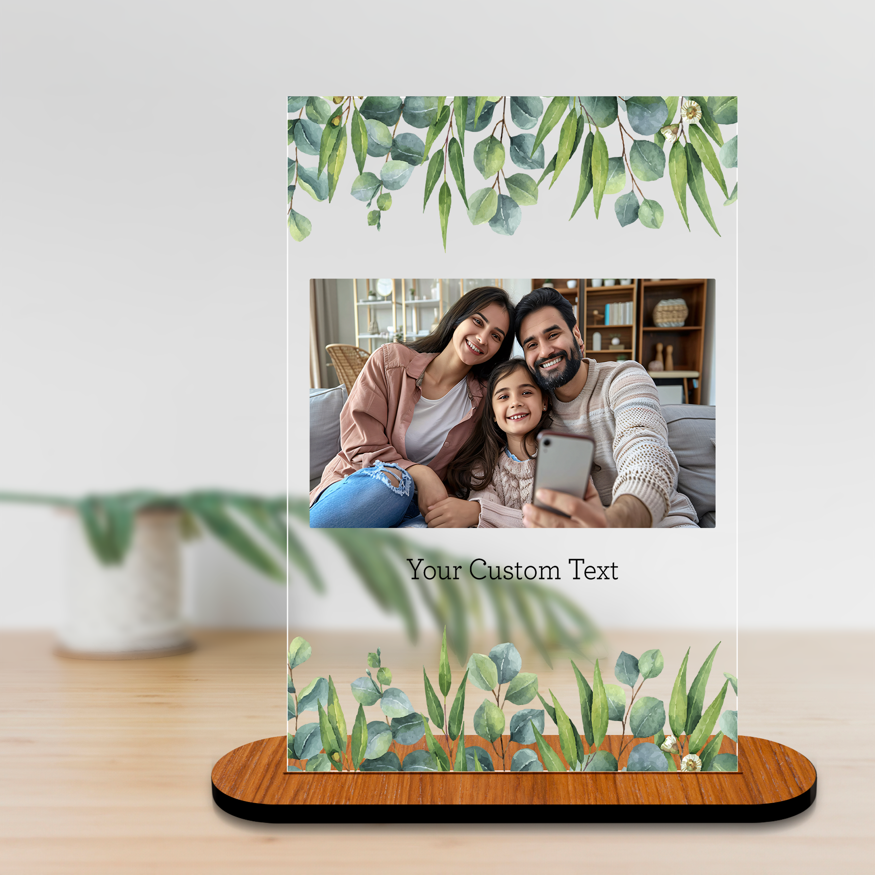 Personalized Acrylic Photo 4x6 inch - Without Light