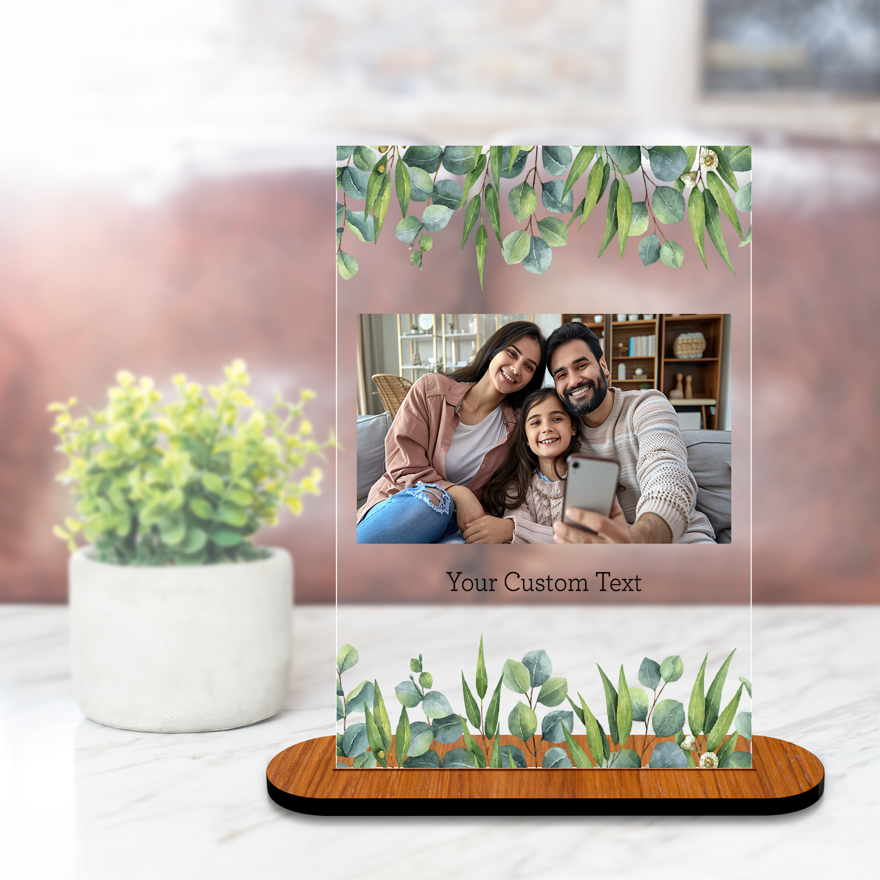 Personalized Acrylic Photo 4x6 inch - Without Light