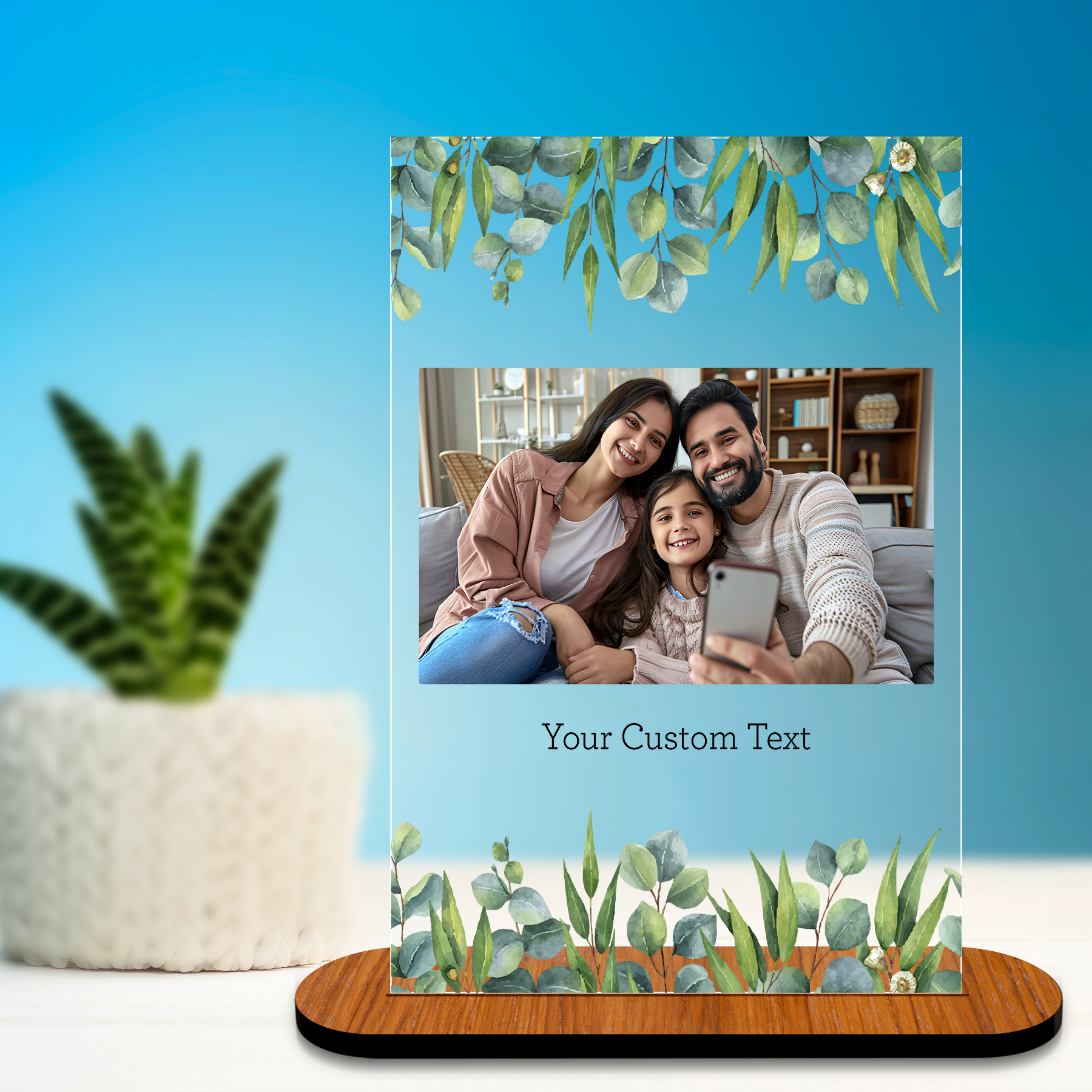 Personalized Acrylic Photo 4x6 inch - Without Light