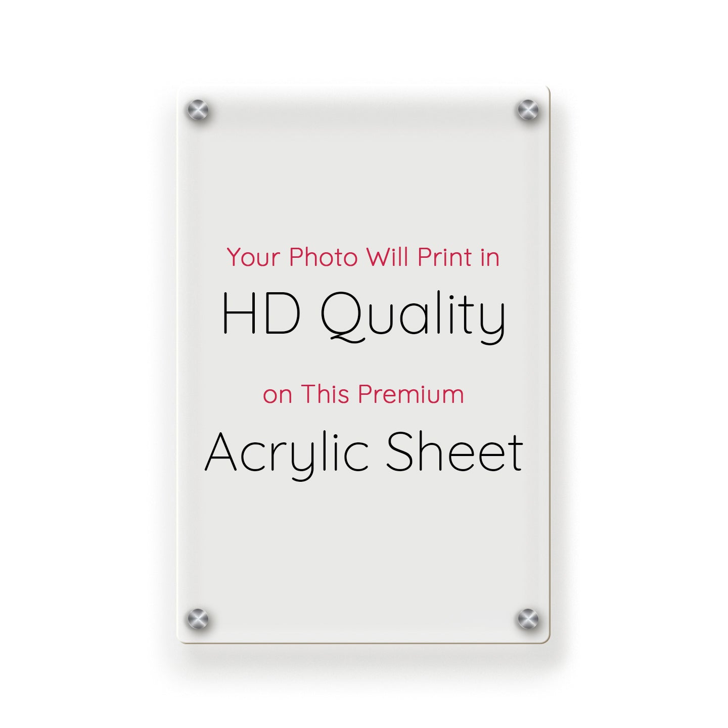 Vibrant HD Acrylic Print – Rich Colors & Glossy Finish - Vertical