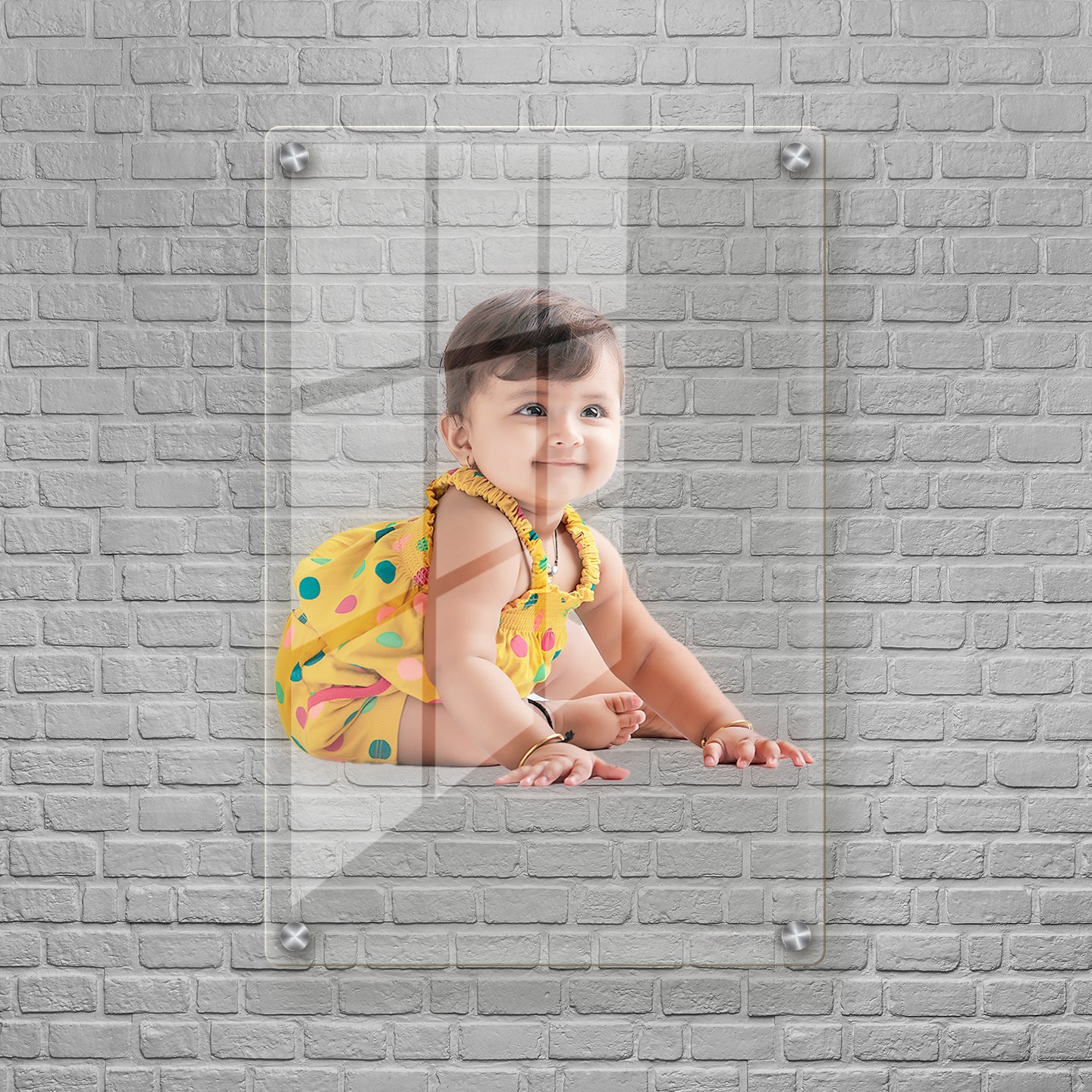 Crystal Clear Acrylic Print – Sleek Transparent Look - Vertical