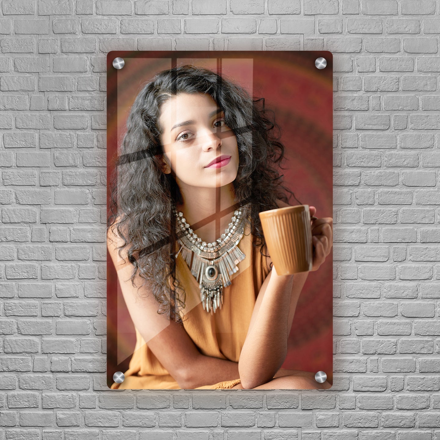 Vibrant HD Acrylic Print – Rich Colors & Glossy Finish - Vertical